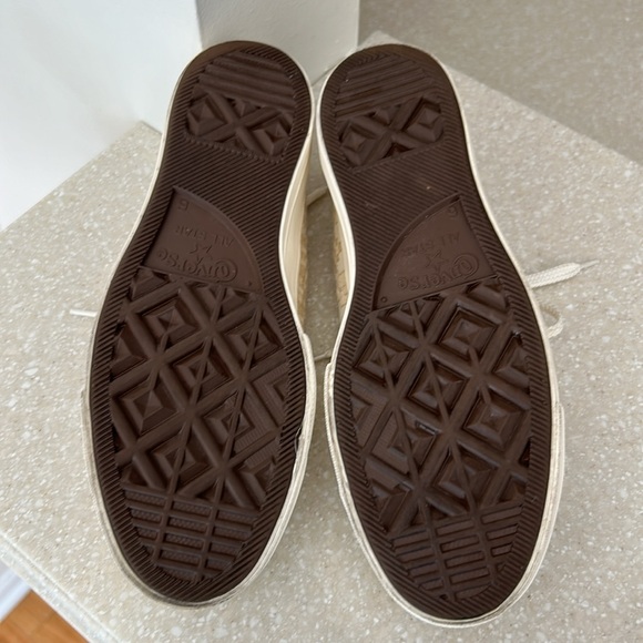 Converse Chuck Taylor All Star Lift Platform Tonal Embroidery  Shoe Size 8 🤍❤️ - Picture 15 of 17